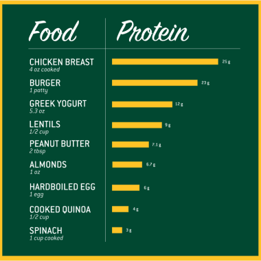 Protein Comparison Chart