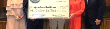 Sanderson Farms Red Cross Check Presentation